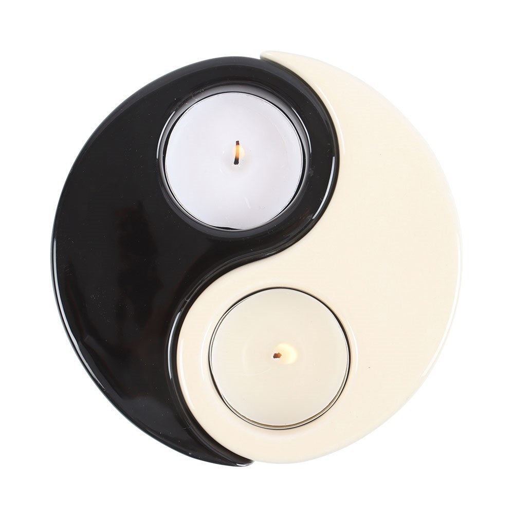 Yin Yang Dual Oil, Wax Burner - Gift Set image 1