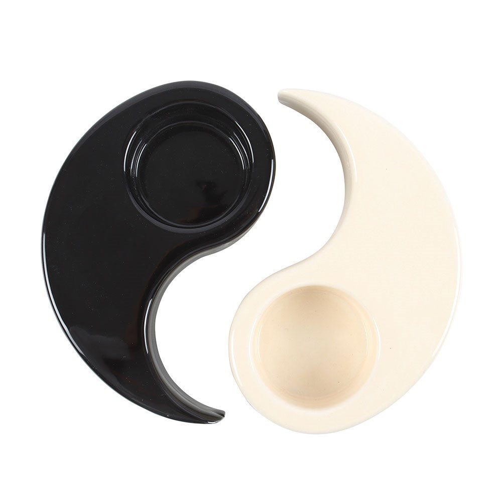 Yin Yang Dual Oil, Wax Burner - Gift Set image 2