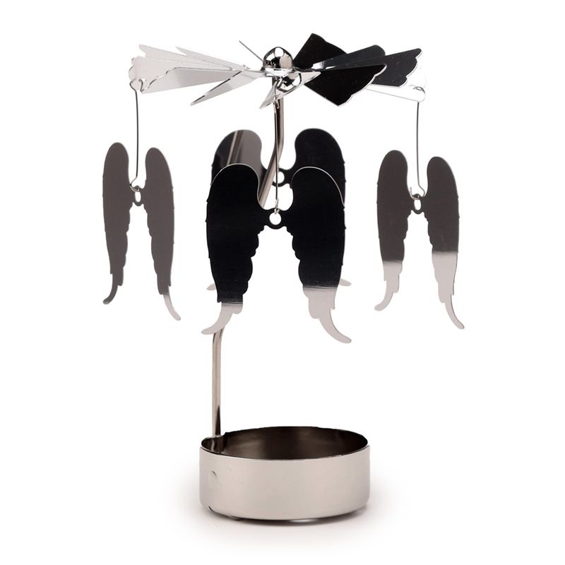 Rotary Carousel Spinning Tea Light Candle Holder - Gift Idea