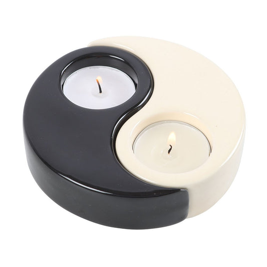 Yin Yang Dual Oil, Wax Burner - Gift Set image 0