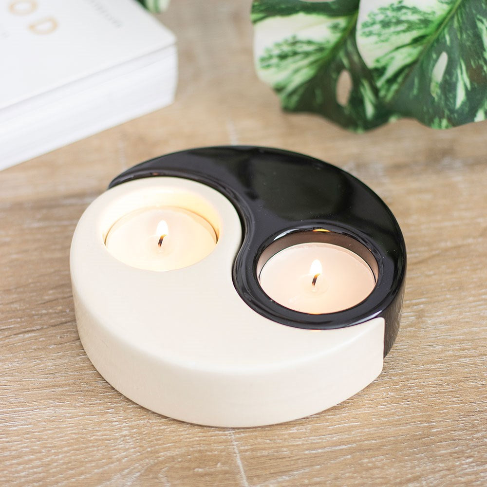 Yin Yang Dual Oil, Wax Burner - Gift Set image 4